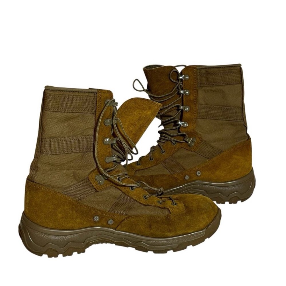 Men's Tactical Lace-Up Boots in Brown